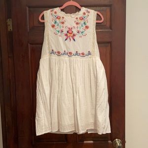 Embroidered dress